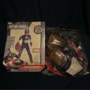 Boys Captain America Costume